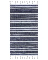 Rug BADEMLI Dark Blue 80 x 150 cm_846564