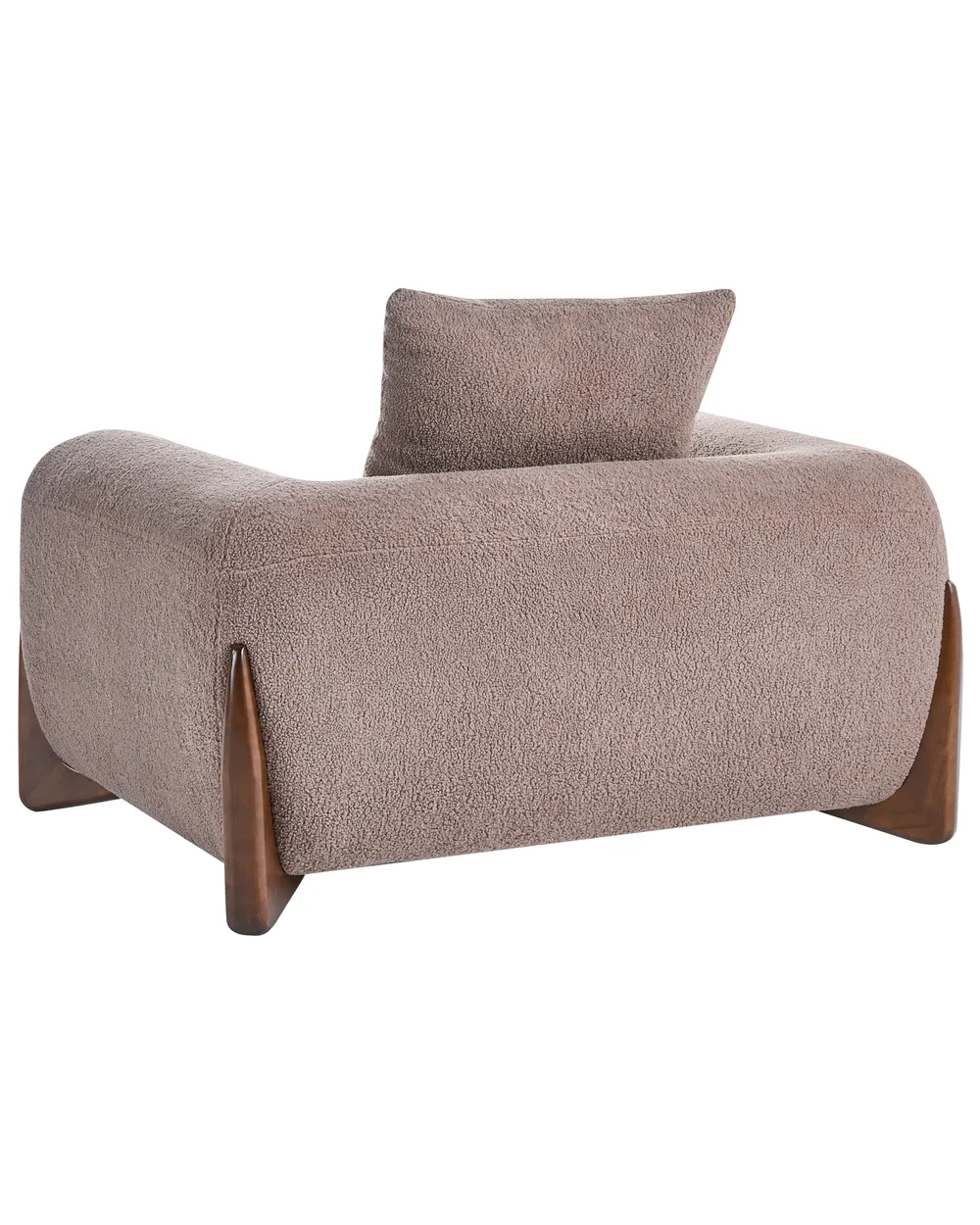Armchair VINLIDEN Boucle Brown_1048442