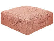 Pouffe SHASA Cotton Light Red_879978