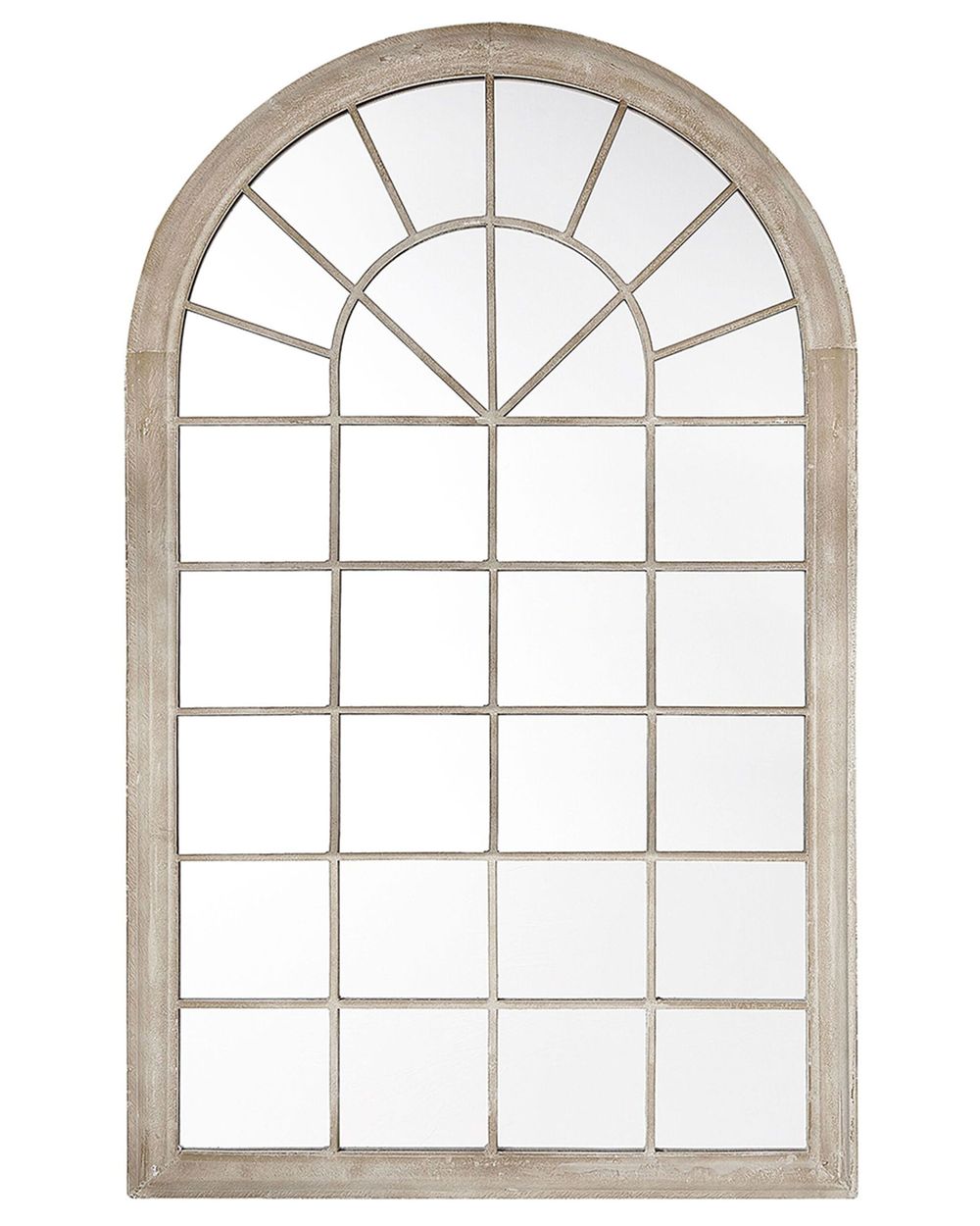 Veggspeil TREVOL 77 cm 130 cm Metall Beige