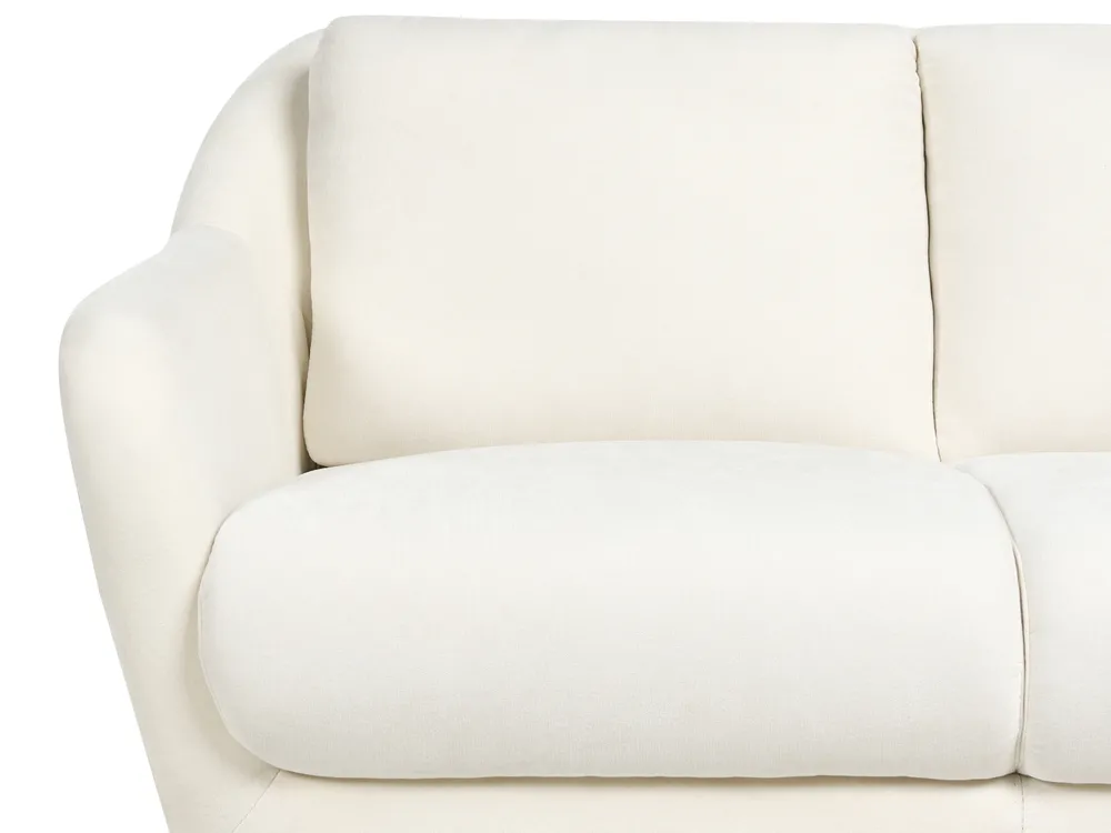 Living Room Set 3 Seater EIBY Chenille White_1004352
