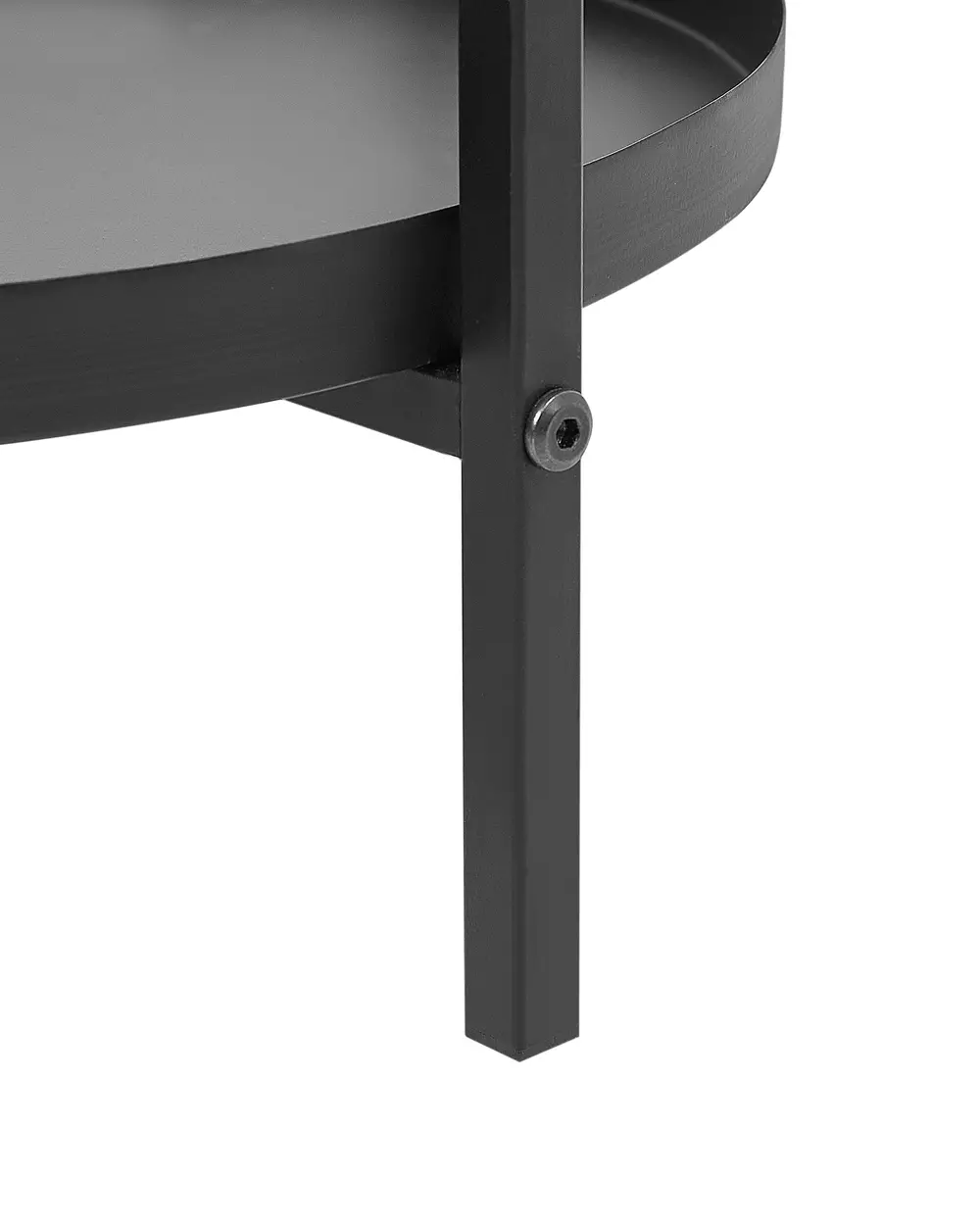 Plant Stand TAMARIX 35 cm Metal Black_942243