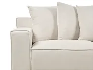 Soffa 3-sits VISKAN Chenille Off-White_903505