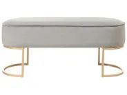 Bench MILRY Velvet Light Grey_1026932