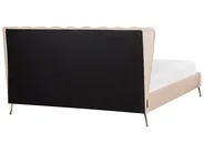 Sänky sametti MIRIBEL 180 x 200 cm Beige_870659