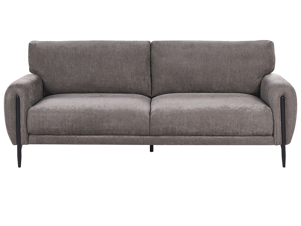 Sofa 3-seter SKARO Chenille Gråbrun