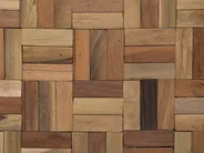 Coffee Table GAMETI Teak Wood Brown_704546