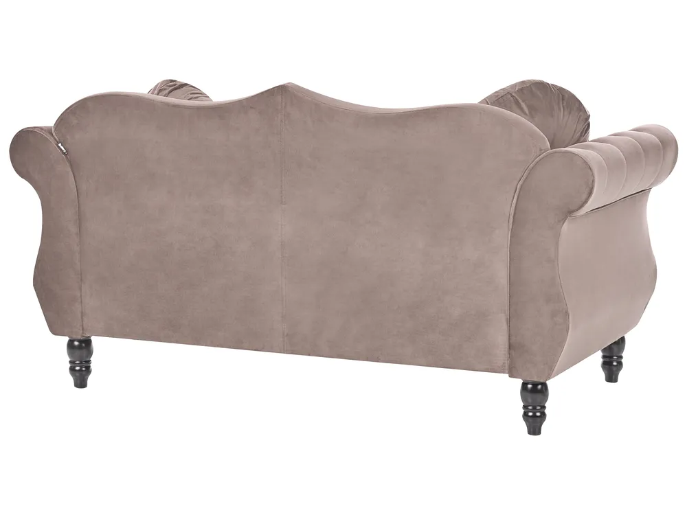 Soffgrupp 5-sits SKIEN Sammet Taupe_1034481