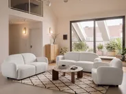 Living Room Set 6 Seater JULE Boucle Off-White_1145684
