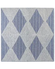 Rug DATCA Blue 200 x 200 cm Wool_848517