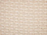Set of 2 Decorative Cushions HAKONE 42 x 42 cm Light Beige Geometric Pattern_856379