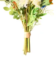 Konstgjord blomsterbukett GRADIL 75 cm Flerfärgad_1028452