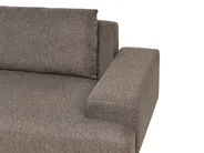 Corner Sofa 4 Seater MARIFERD Fabric Brown Left Hand_903209