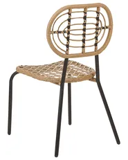 Set med 8 stolar PRATELLO Konstrotting Naturlig_868003