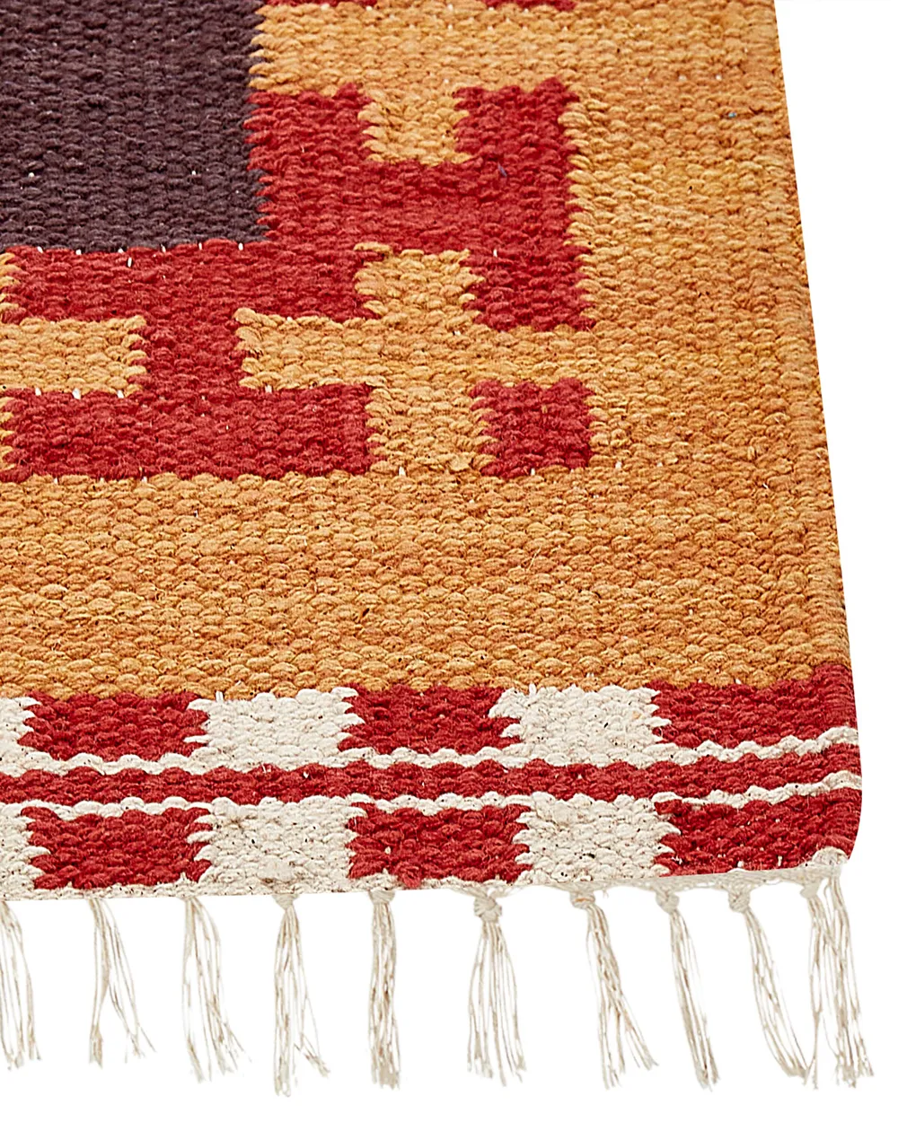 Rug PARAKAR Multicolour 160 x 230 cm Kilim Cotton_870168