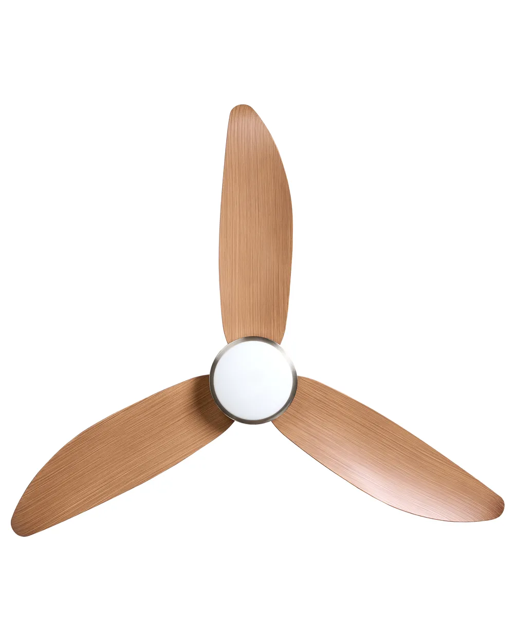 Ceiling Fan with Light MAHAUT with Remote LED Light Brown_1032011