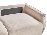 Modulsoffa 2-sits MESNALI Bouclé Beige_1046385