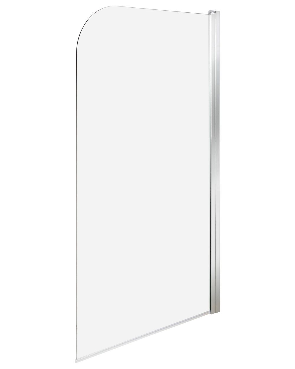 Shower Bath Screen LAPAN 1400 x 800 mm Silver