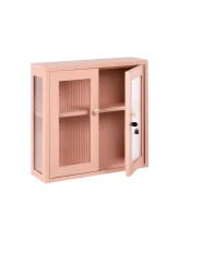 Seinäkaappi HARLYN 60 cm Metalli Persikka_1160995