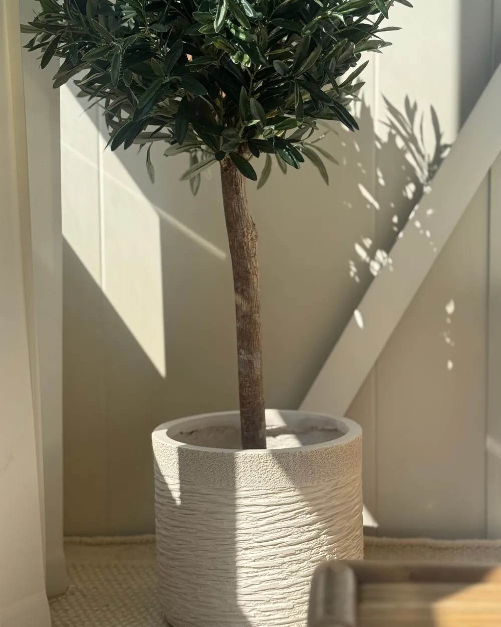 Plant Pot SAMOS 26 cm Light Beige_1006315