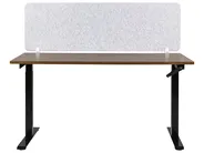 Skiljevägg för skrivbord SPLIT 160 x 50 cm Grå_894538