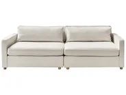 Sofa 3 Seater VINSTRA Boucle Off-White_924575