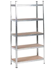 Garage Shelving XITTA 75 cm 150 cm Metal Silver_978826