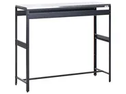 3 Piece Outdoor Kitchen Set with Sink MAENZA Black Metal_981530