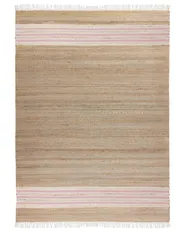 Matta MIRZA Pastellrosa 160 x 230 cm Jute_847325