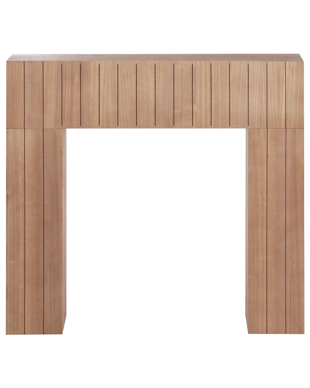 Fireplace Mantel BUNBURY Light Brown