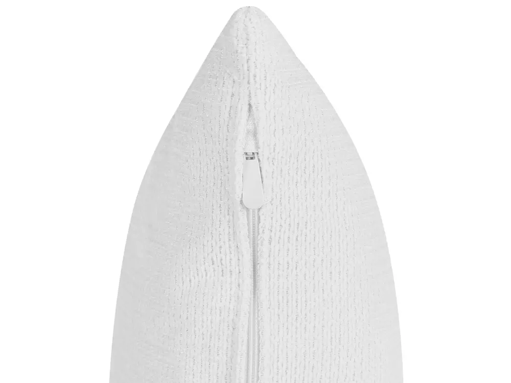 Left-Hand Chaise Longue RIOM Fabric White_877259