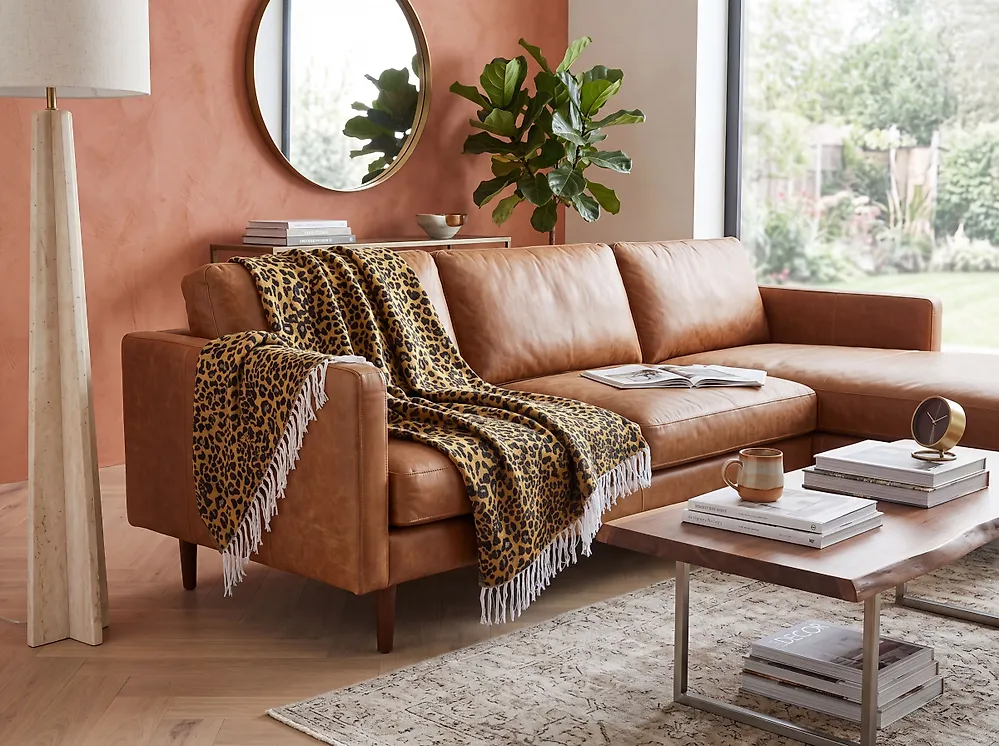 Blanket JAMUNE 130 x 170 cm Brown_1178378