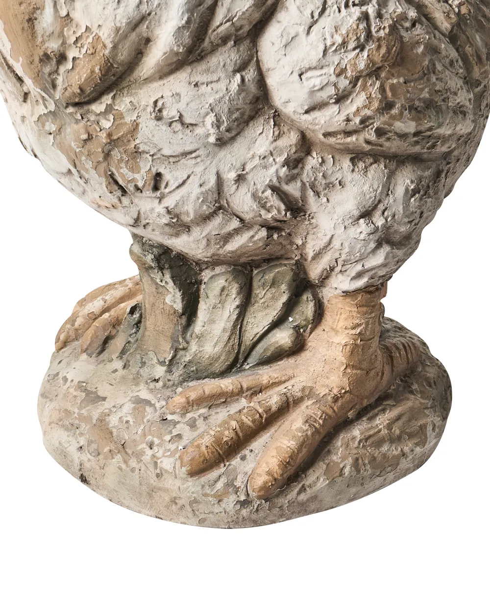 Set of 2 Garden Statues SPECCHIA Chicken Beige_1054952