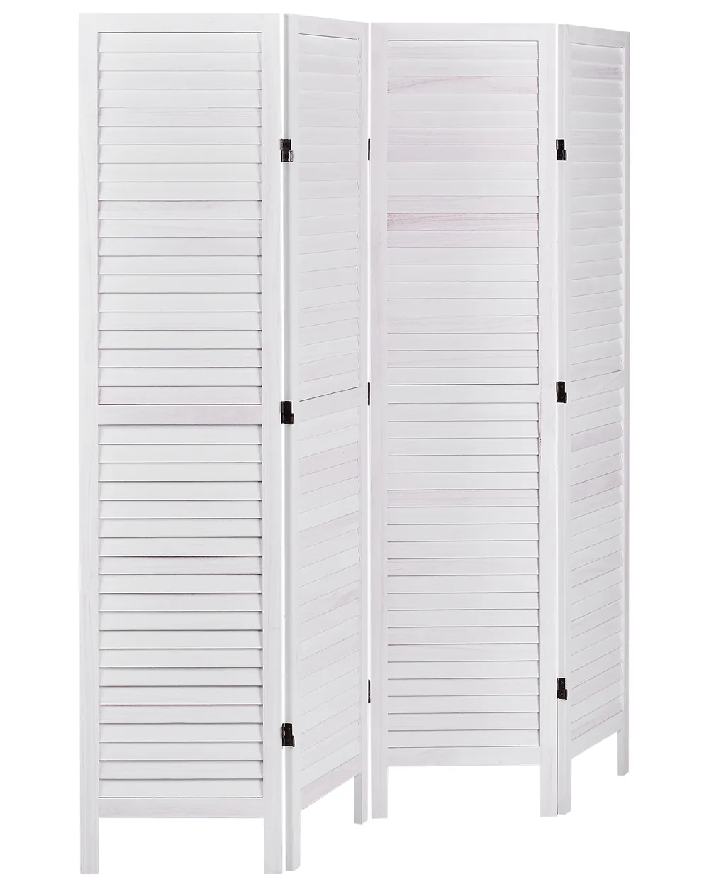 Rumsavdelare med 4 paneler AVENES 163 cm 170 cm Off-White_941215