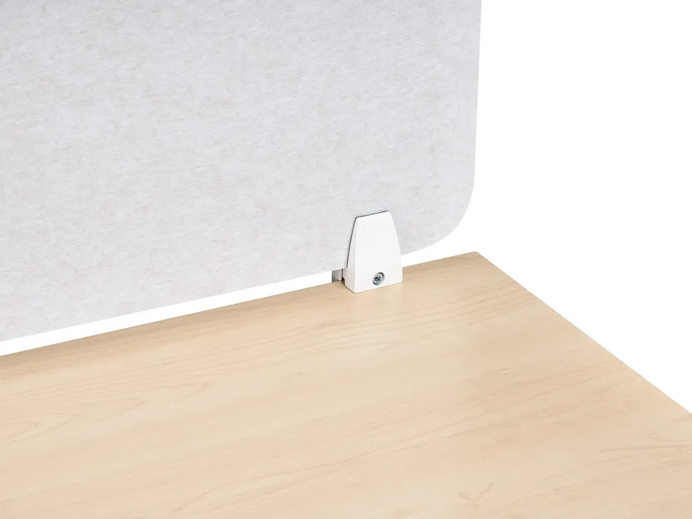 Skiljevägg för skrivbord SPLIT 160 x 50 cm Off-White_1015207