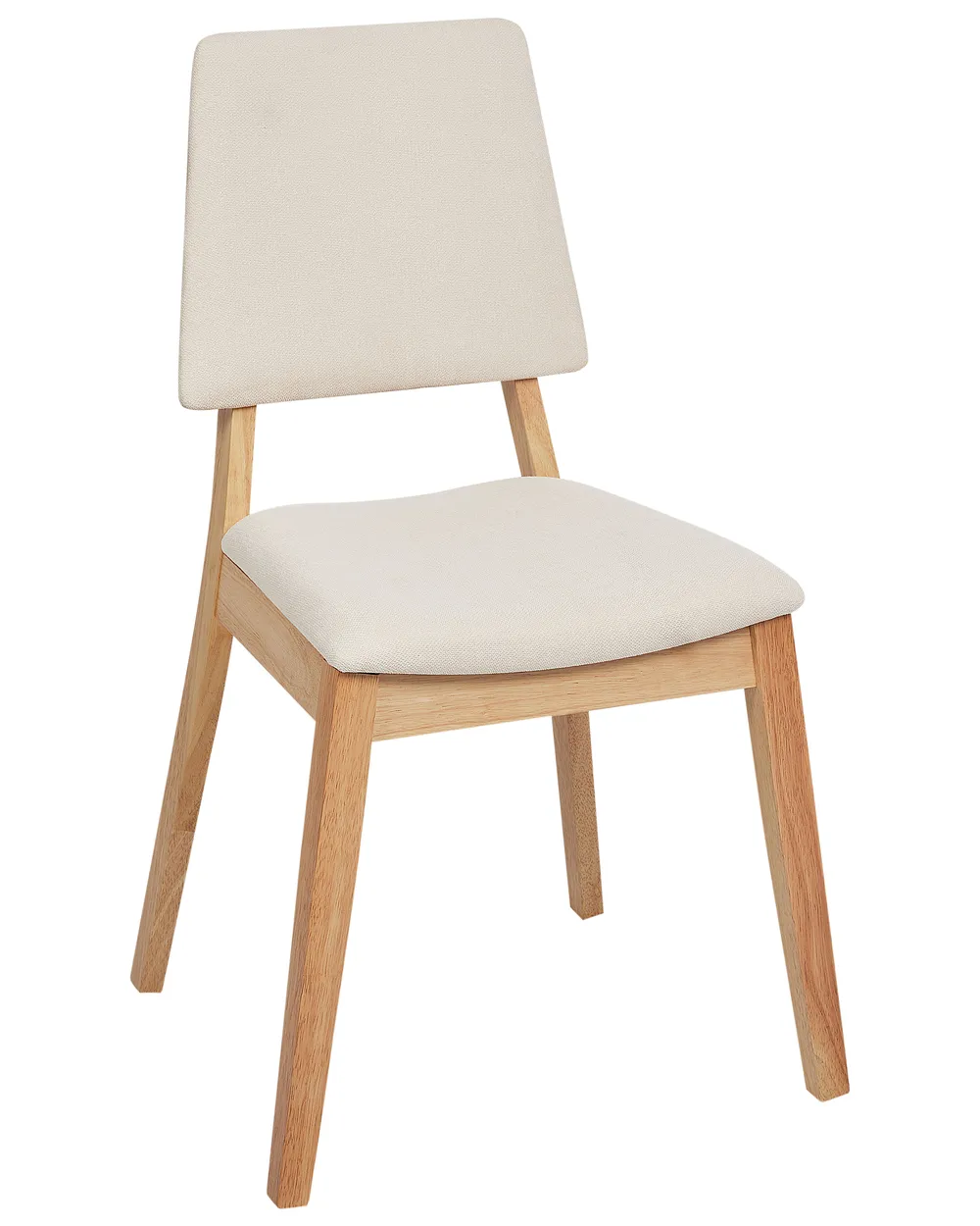 Set of 2 Dining Chairs MERRILL Wood Light Beige_926439