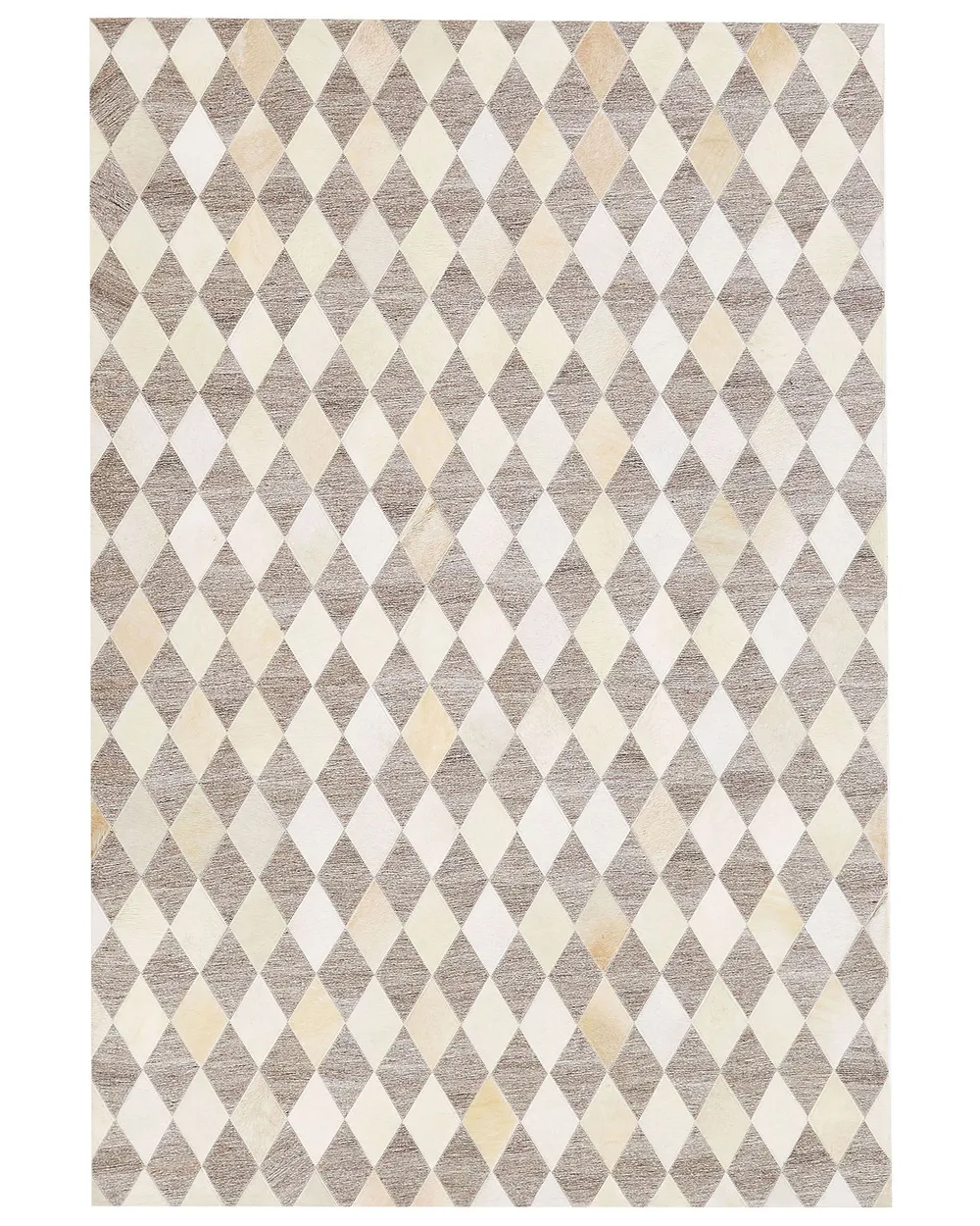 Matta SESLICE Beige 140 x 200 cm Läder_851118