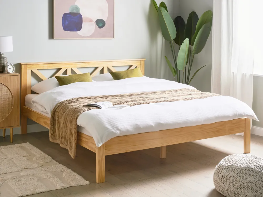 Wooden Bed Light TANNAY Various Sizes