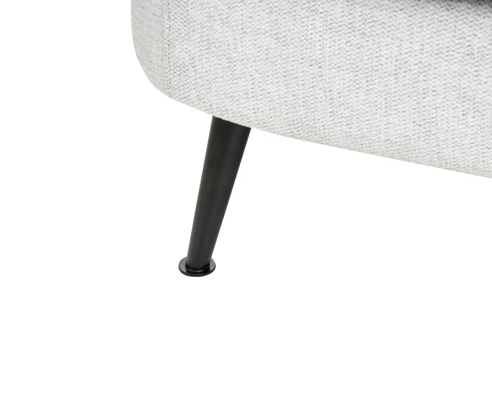 Living Room Set 3 Seater KJAER Fabric Off-White_1006858