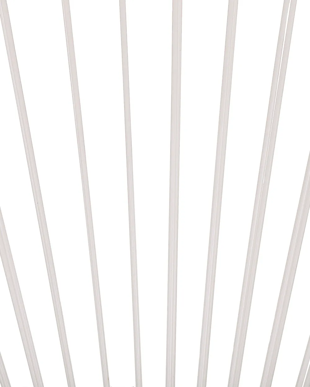 Set of 2 Garden Chairs ACAPULCO II PE Rattan White_811614