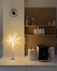 Julpynt Bordslampa SATOPANTH 70 cm Stjärna Vit_969656