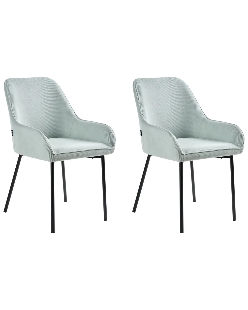 Set med 2 matstolar LOVERNA Manchester Mintgrön_1083091