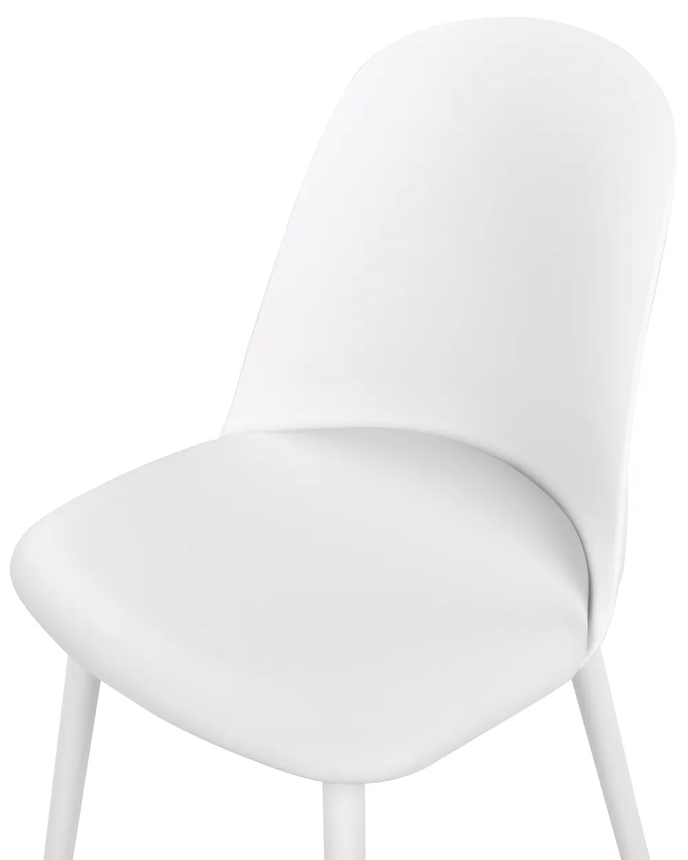 Set of 2 Dining Chairs FOMBY White_902824