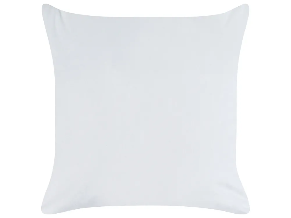 Koristetyynysetti 2 kpl TWEEDIA Puuvilla 45 x 45 cm Valkoinen_879453