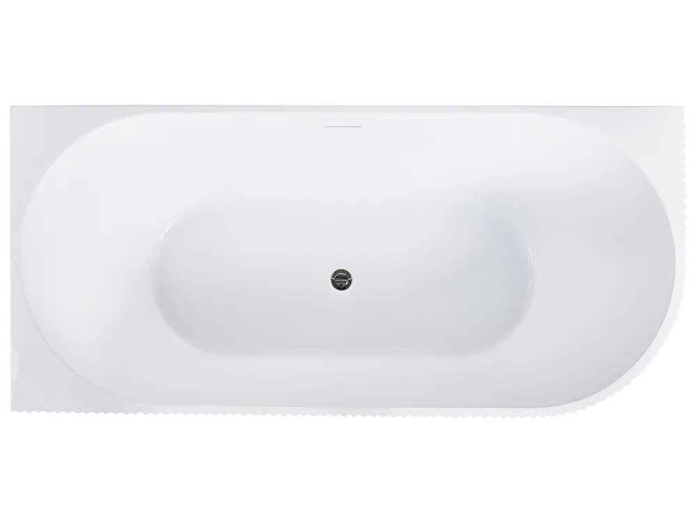 Kulmakylpyamme GOCTA 170 x 78 cm Valkoinen Oikea_990017