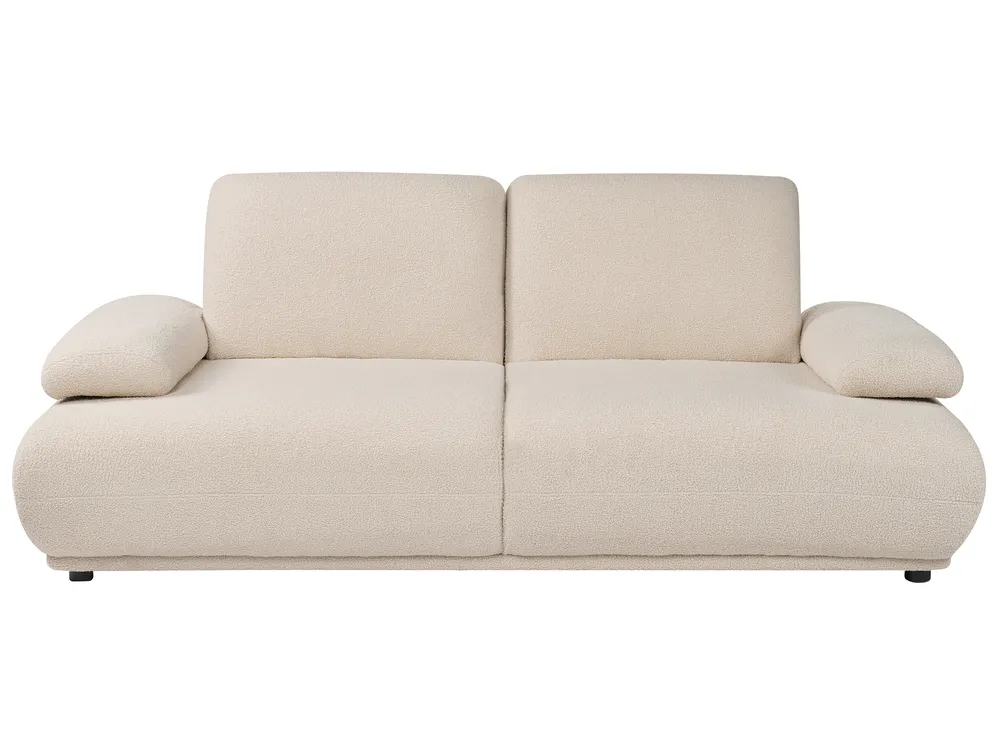 Sofa 3 Seater NACKA Boucle Beige_1056838