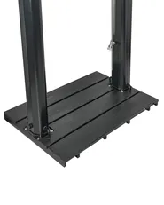 Freestanding Outdoor Solar Shower MARACAIBO Black_973929