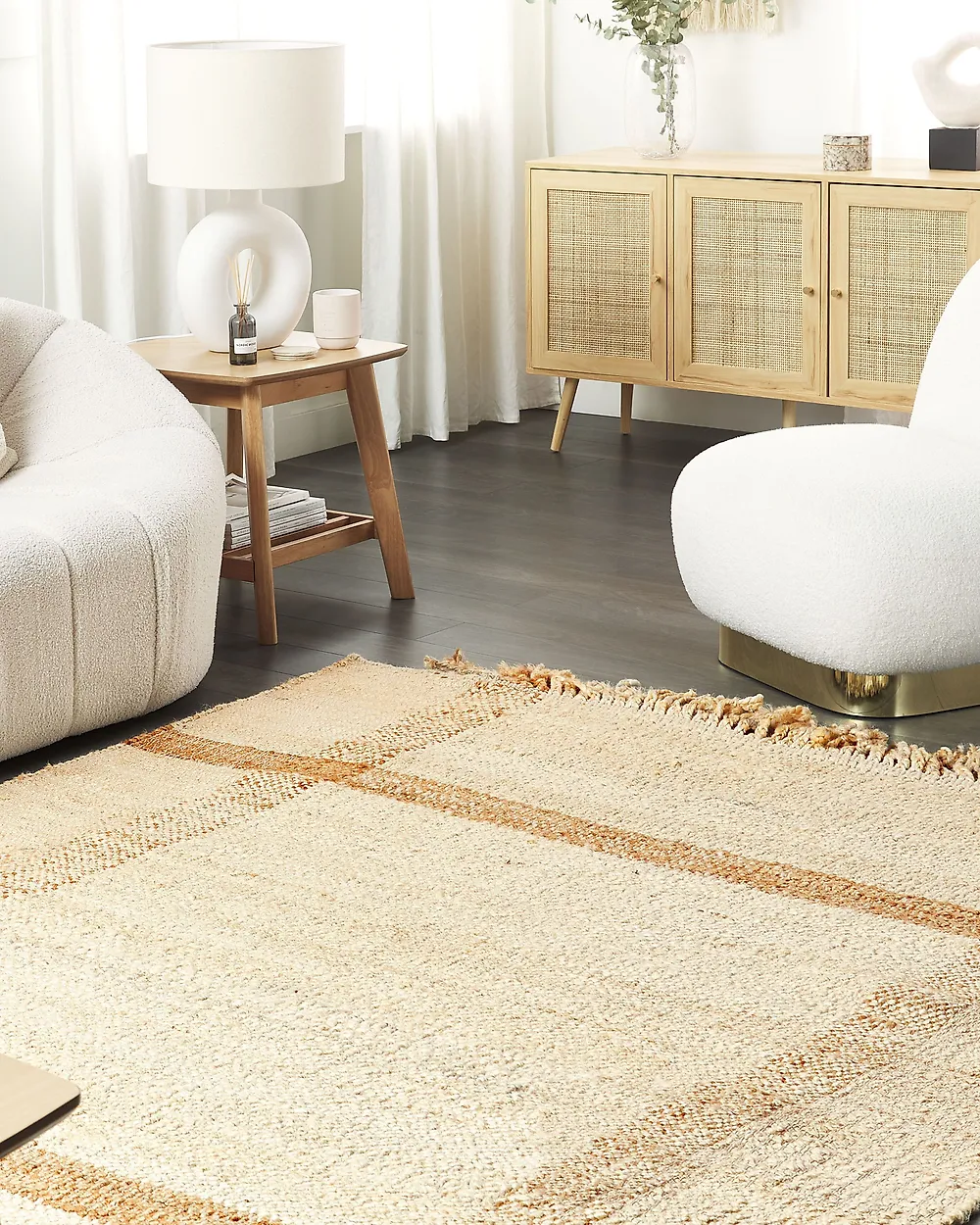 Matto YELMEZ Beige 160 x 230 cm juutti_1182491