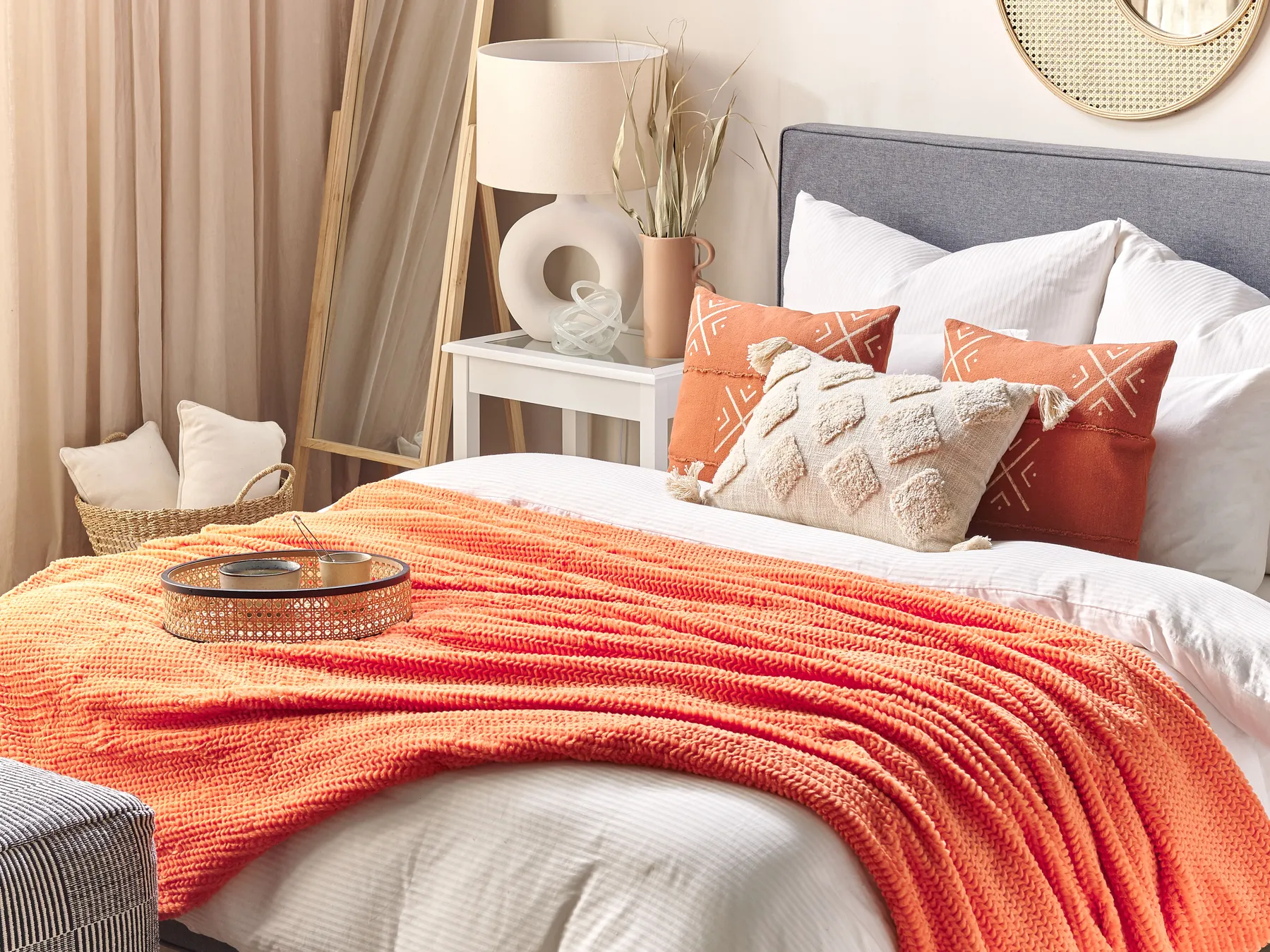 Blanket BJAS 200 x 220 cm Orange_842935