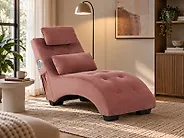 Divaani SIMORRE Bluetooth-kaiuttimella Sametti Pastellipinkki_1183490